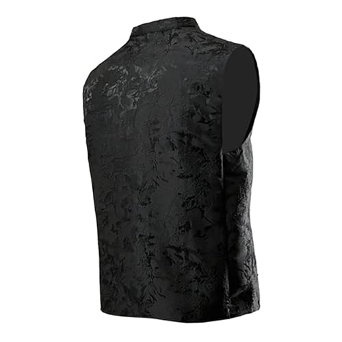 Chaleco tradicional de kung fu con cuello alto y acabados premium 4