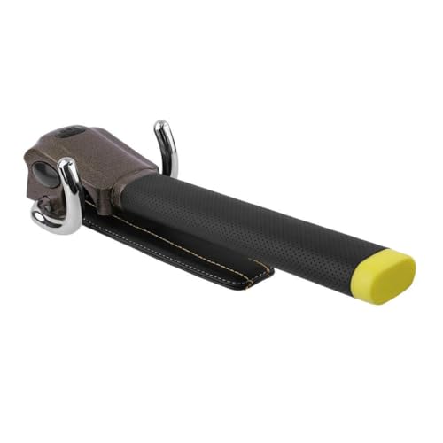 Happyyami Aluminum Alloy Theft Lock Foldable Car Lock with Design for Enhanced Security and Protection Black