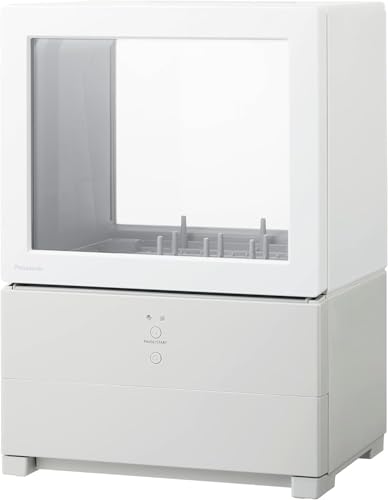 パナソーニック 食器洗い乾燥機 SOLOTA NP-TML1-W タンク式、工事不要、コンパクトタイプ、パーソナル食洗機、ホワイト