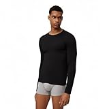 YSABEL MORA - Camiseta Interior Térmica Manga Larga para Hombre, Material Adaptable y Sostenible, Diseño Mediterráneo, Fabricada en Valencia, Ideal para Climas Fríos y Actividades al Aire Libre