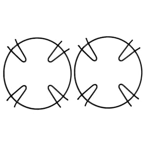 Kockshion 4er Set Topfträger Schwarz