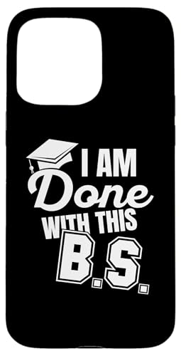 I'M DONE WITH THIS BS Fun ��w�@���w�m�~�[�� �X�}�z�P�[�X iPhone 15 Pro Max �p