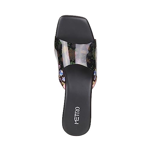 Metro Women Block Heel Fashion Sandal - Image 6