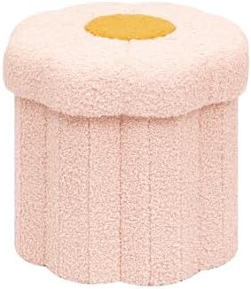Bonlife Taburete con Almacenamiento, Plegable Dulce Reposapiés Pe...