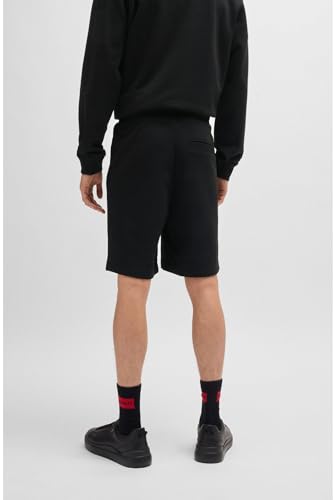 Hugo Diz222 Pantaloncini In Jersey, Black001, L Uomo - 5