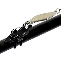 10pcs Kunststoff Angelrute Hakenhalter, langlebige Köderhalter mit Gummiring für sicheren Halt, als Angelhakenhalter Zubehör, kompatibel mit verschiedenen Angelhaken, praktisches Angelzubehör