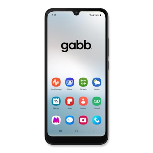 Gabb Phone 4: The Perfect First Phone for Kids - Safe Apps, No Social Media/Internet Browser, GPS Tracking, Parental Controls, Talk & Text, 30 Activation Fee