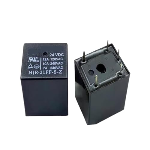 Relais HJR-21FF-SZ 24VDC 5PIN commutateur DC24V pour carte électronique PCB lot de 50