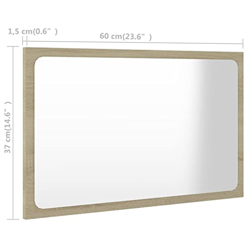 vidaXL-Conjunto-de-Muebles-de-Bano-2-Piezas-Mobiliario-Armario-Aseo-Inodoro-Almacenamiento-Estante-para-Lavadero-Robusto-Aglomerado-Roble-Sonoma