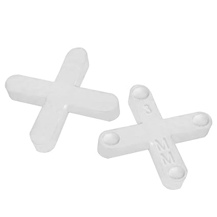 ARBO Tile Spacer 3 MM Spacer - 100 Pieces, Wall Floor Spacer (SP-3 Tile Spacer 3MM, 100)