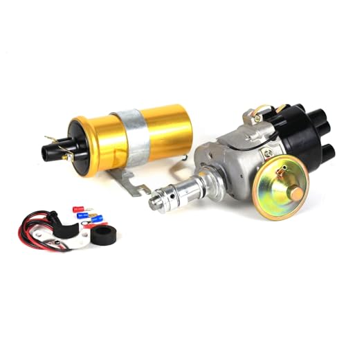 Distribuidor electrónico 45D4 con kit de bobina para encendido de Lucas Reliant Robin