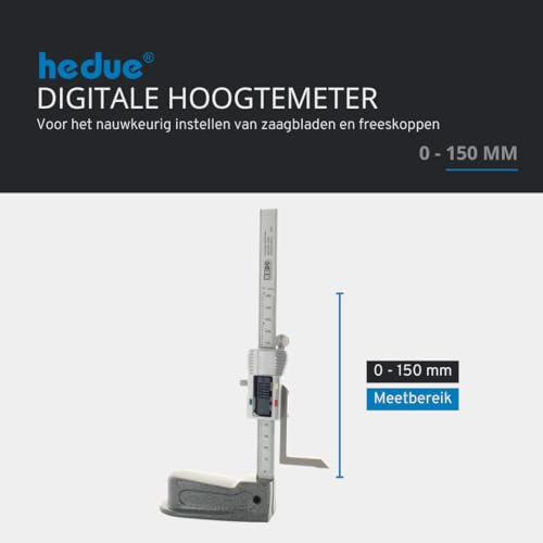 Digitales Höhenmessgerät von hedue für präzise Höhenmessungen