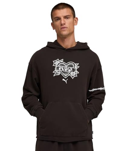 PUMA Hoodie de basketball décontracté Swish N'Ink II Homme Vêtements - vue 2