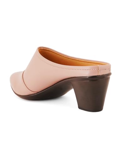 Image of ELLE Women's Slip-On Block Heel Mules