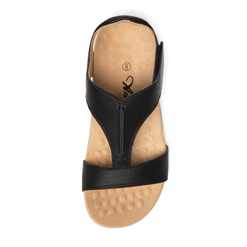 Athlefit Orthopedic Sandals for Women Comfortable Beach Orthotic Sandals with Arch Support4