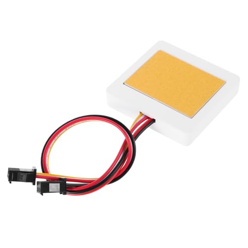 ULTECHNOVO Interruttore Touch LED Quadrato per Specchio da Trucco, Modulo Dimmer con Rilevatore Tattile, Controllo Luce Intelligente per Bagno e Toeletta, Installazione Semplice, Risparmio Energetico