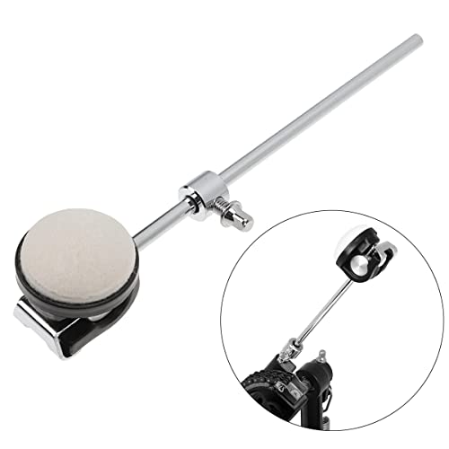Accesorio de mazo para pedal de batería de acero inoxidable miniatura 6