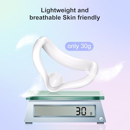 Image of SAQICO VR Silicone Face Pad Cover for Oculus /Meta Quest 3S Headset,Accessories for Oculus Quest 3, VR Face Pillow Pad Mask for Meta Quest 3S Headset Face Pad