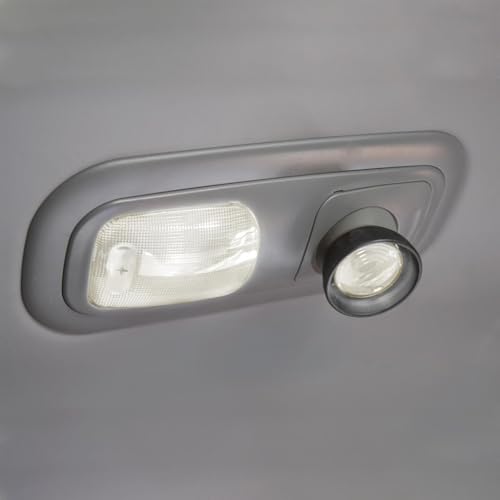 Lente de luz cúpula rectangular y mapa redondo para Peterbilt 2006+ miniatura 1