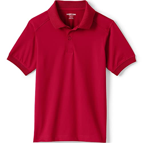 Lands' End Uniform Kids Rapid Dry Active Polo Red Kids X-Large