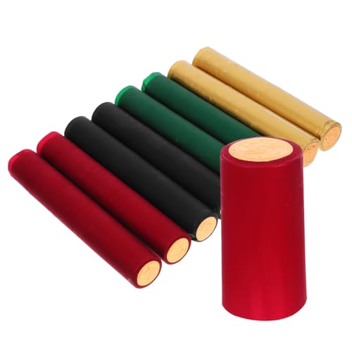 GRIRIW 200pcs Red Wine Bottle Sealing Film Shrink Wrap Bottle Stoppers Heat Shrink Wraps