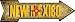SMART BLONDE New Mexico Novelty Mini Metal Arrow MA-224