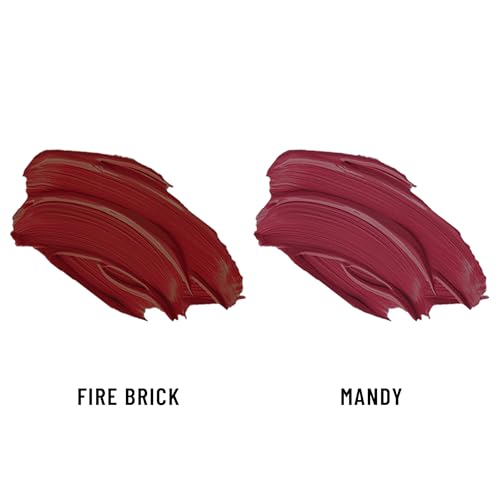 Image of Seven Seas Lip & Cheek Tint Richness Of Essential Oils And Vitamin C For Lips, Eyelids & Cheeks, Matte Finish Give You a Soft Natural Glow (Fire Brick)