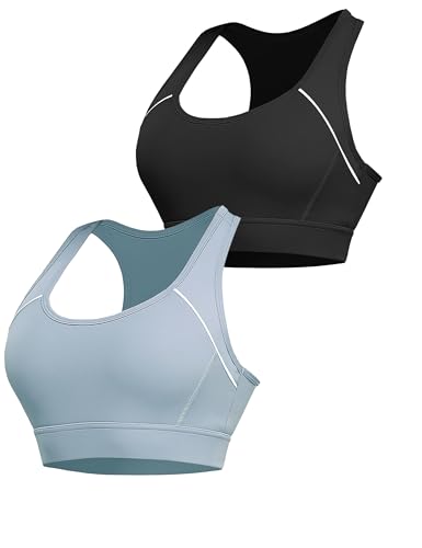 Irdcomps Sujetador Deportivo Mujer Sin Costuras de Alto Impacto, Top Deportivo Push up Mujer Fitness de para Yoga Fitness Ejercicio Corriendo