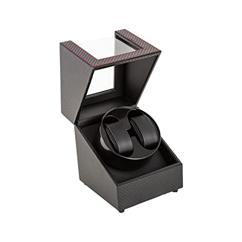 Remontoir montre automatique en cuir PU avec coussins amovibles pour boîtier mécanique