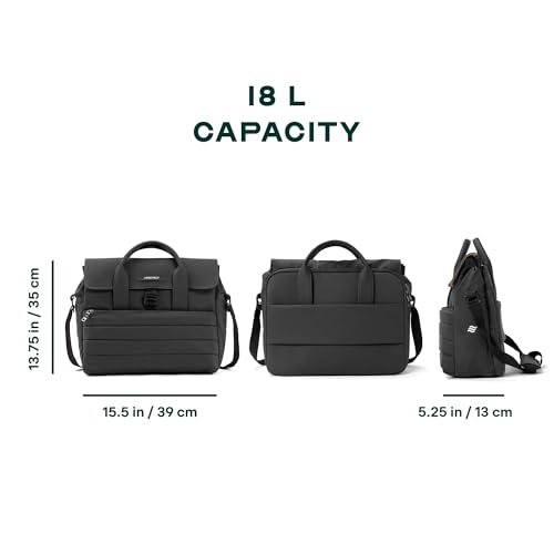 Image of Assembly Messenger Bag with Sleek Construction & Laptop Protection, Water-Resistant Laptop Bag for Office & Commuting