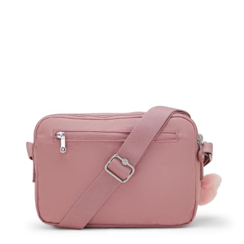 Image of Kipling Women's Abanu Medium Crossbody Bag, Lightweight, Adjustable Nylon Waist Pack with Multi-Compartment Zip Pockets