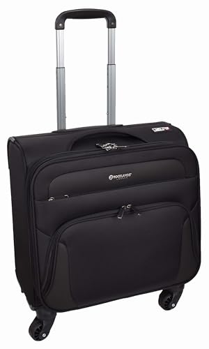 Valise cabine HLG608, étui pilote noir d'une élégance intemporelle