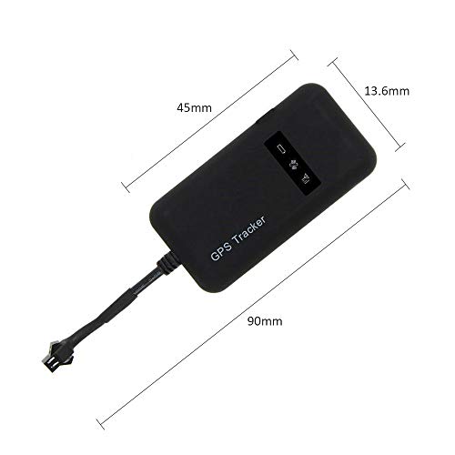 Honeytecs Rastreador GPS para Vehcile GT02A Rastreador em tempo real Dispositivo anti-roubo Localiza