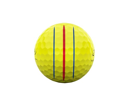 Callaway 2026 Chrome Tour Triple Track Golf Balls, Men's, Yellow