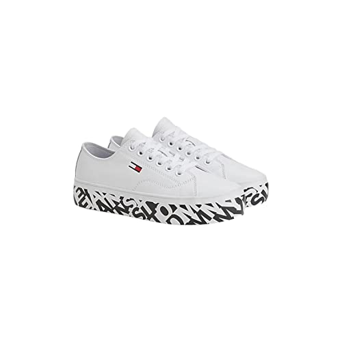Tommy Jeans Cupsole Print Logo Femme Baskets Mode - vue 2