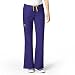 WonderWink Women's Scrubs Romeo 6 Pocket Flare Leg Pant, Grape, Medium