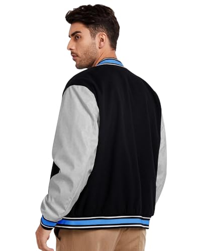 Image of EYEBOGLER Men's Henley Neck Graphic Printed Full Sleeve Sweatshirt