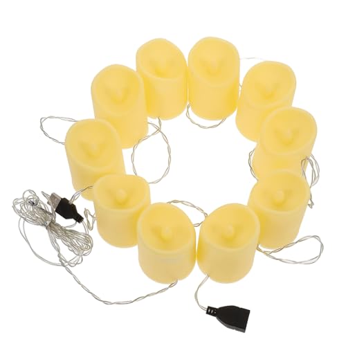 Velas LED románticas USB para bodas y regalos de aniversario