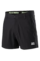 Hard Yakka Men's Raptor Rip Resistant Shorts, Black, Size 97 Regular
