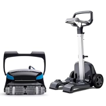 Dolphin Nautilus CC Supreme Robot pulitore Automatico per Piscine interrate Fino a 15 m con Carrello da Trasporto