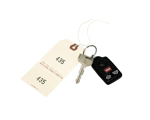 Ticket de parking numéroté Avery 18670 en manille double exemplaire
