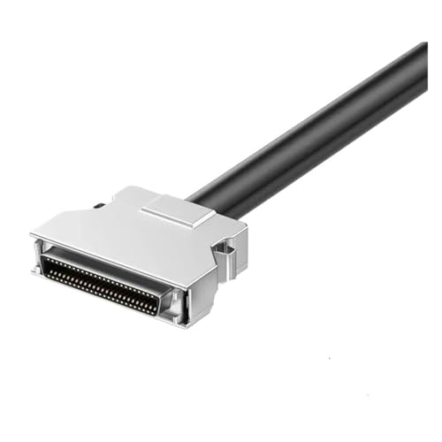 Cable SCSI hembra a servo CN36 hembra de 5 metros con terminal y tubo numérico