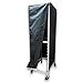 Bakery Food Pan Sheet Rack Cover – Heavy Duty PVC Vinyl Zippered Bun Pan Rack Cover – Long-lasting Use Durable Cover with 2 Zippers – Made in USA (All Sides Black, 23
