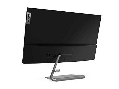 Lenovo Q27q-1L 68,58 cm (27 Zoll, 2560x1440, QHD, 75Hz, WideView, entspiegelt) Monitor (HDMI, DisplayPort, 4ms Reaktionszeit, AMD Radeon FreeSync, integr. Lautsprecher, Eye Comfort & Safe) grau – Bild 4