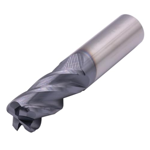 Image of 3 /4 inch 4 Flute Variable Helix Solid Carbide .125 inch Corner Radius End Mill