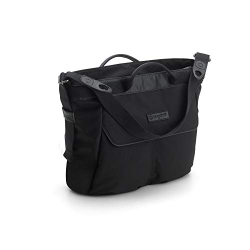 Bugaboo Changing Bag - Black - Convenient and Stylish Diaper Bag to Carry All of Your Essentials - Easily attaches to Bee5, Cameleon3, Fox and Buffalo Strollers, Black