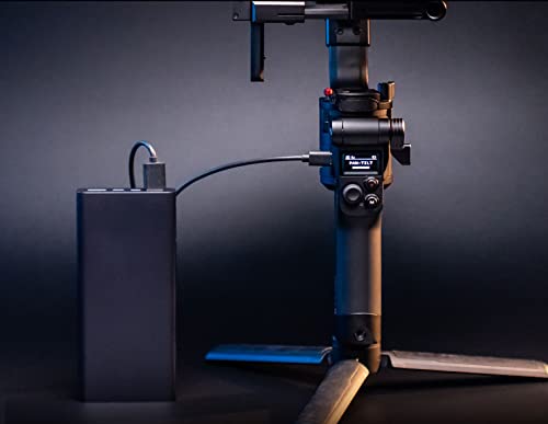 Moza Aircross 3 - Estabilizador de cardán Plegable electrónico de 3 Ejes para cámaras sin Espejo (Carga útil máxima (3,2 kg/7 Libras), Color Negro -Apto para Canon, Sony, Nikon y más cámaras - imagen 5