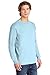 Comfort Colors Ringspun Garment-Dyed Long-Sleeve T-Shirt (C6014)- CHAMBRAY, XL