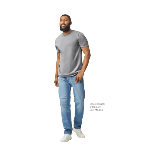 Image of Gildan Adult Softstyle Cotton T-Shirt, Style G64000, Multipack