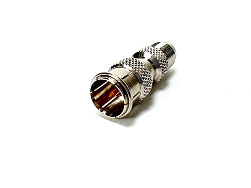 Adaptadores RF Coax Mini UHF Macho a Mini UHF Hembra x2 miniatura 1